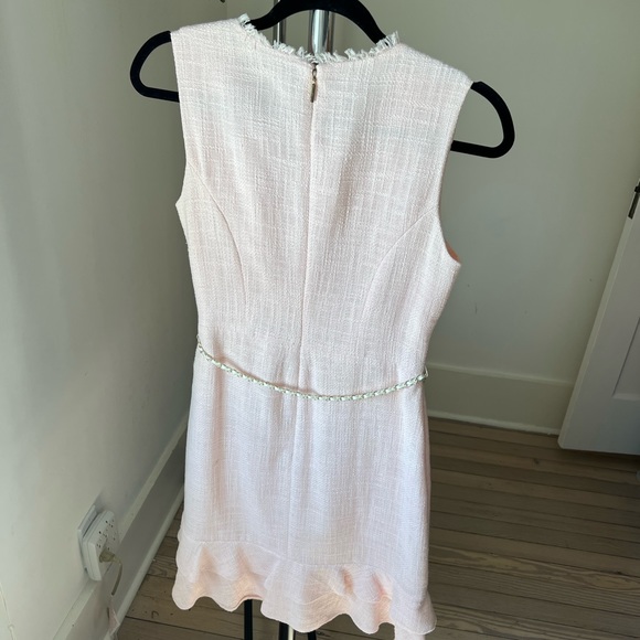 KARL LAGERFELD women's classic mini dress with ruffles Size 6 - Picture 4 of 7